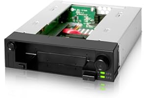 ICY DOCK 2.5" & 3.5" SATA HDD/SSD Hot Swap Mobile / Caddy / Docking for External 5.25" Bay | DuoSwap MB971SP-B