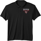 Men's Superman Krpton Lifting Team Performance Polo Shirt
