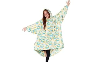 THE COMFY Dream Squishmallows Oversized Wearable Blanket Gifts for Women and Kids, Ultrasoft Plush Light Microfiber Blankets Seen on Shark Tank