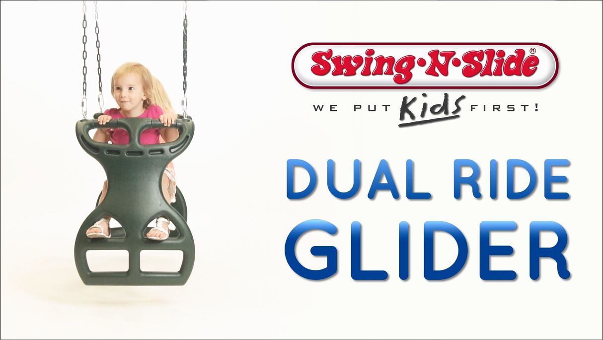Watch Swing-N-Slide Dual Ride Glider with Chains on Amazon Live