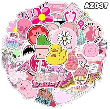 pink hydro flask stickers