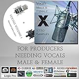 Vocals (Volume 1) - Wav Pack for Music Production - All Daw's Including Ableton Live, Cubase, Fl Studio, Logic , Pro Tools etc...