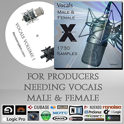 Vocals (Volume 1) - Wav Pack for Music Production - All Daw's Including Ableton Live, Cubase, Fl Studio, Logic , Pro Tools etc...