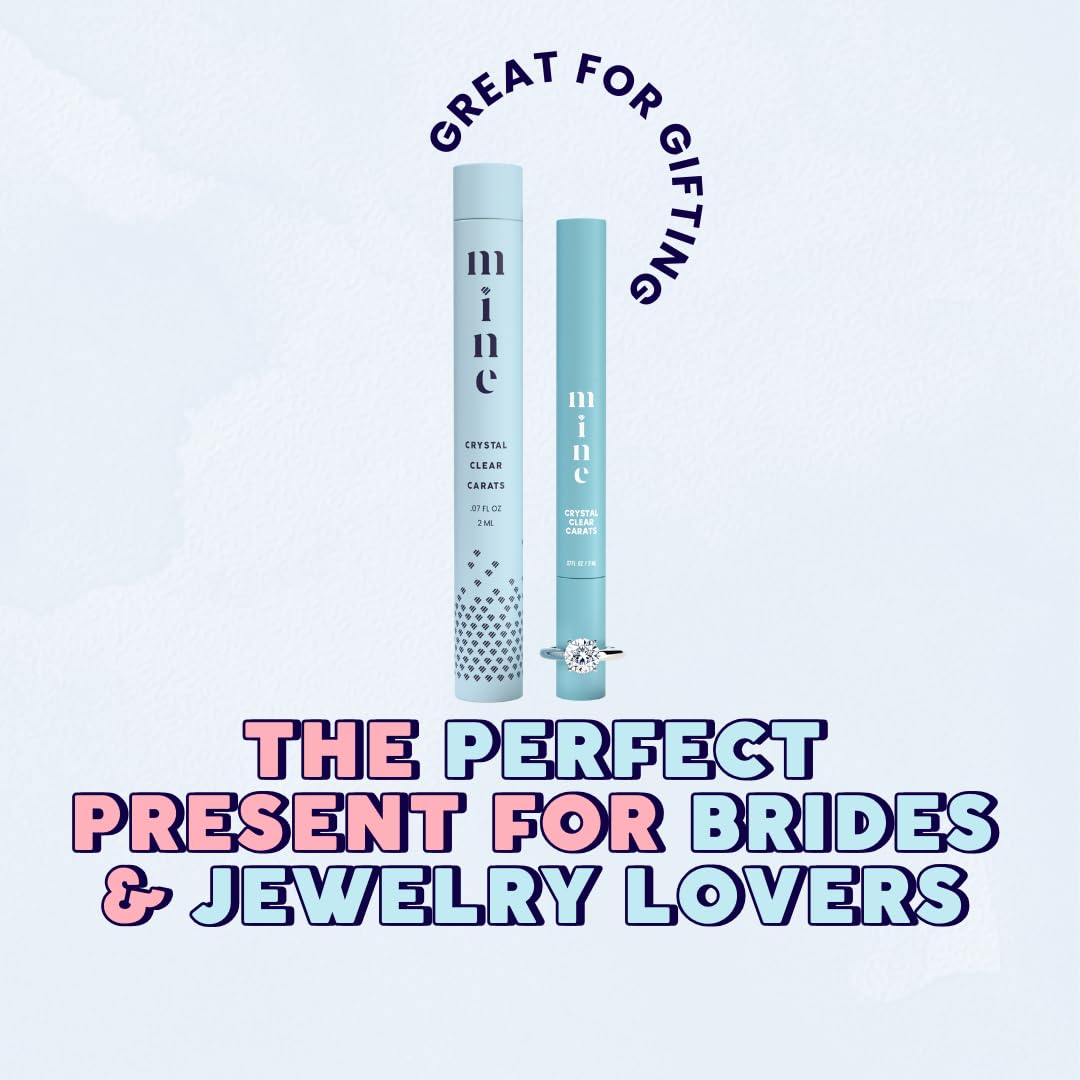 On-The-Go Ring and Jewelry Cleaning Pen - Crystal Clear Carats - Natural and Premium Shine Solution - Portable Travel Size Diamond and Gemstone Cleaner