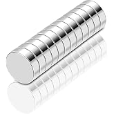 ThreeLeaves Collar Stay Magnets Pack of 30. Collar Magnets for Men's Dress Shirts. Small Strong Magnets for Magnetic Collar Stays. (0.35&Prime; &times;0.1&Prime;-18 Pcs, 0.4&Prime;&times;0.15&Prime;-12 Pcs)