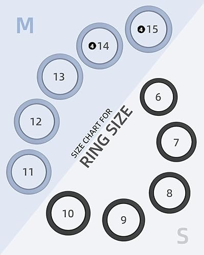Size Chart Amazon Oura Ring Ringconn Gen Duobuy Smart Ring Sizing