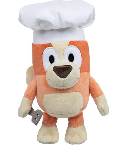Mini Peluche Bluey Avec Clip – 12 Cm – à Fixer Sur Sac, Cartable Ou Ceinture – Dès 3 Ans