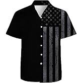 Men's Hawaiian Shirts 3D Graphic Button Down Short Sleeve Tropical Holiday Beach Aloha Shirt