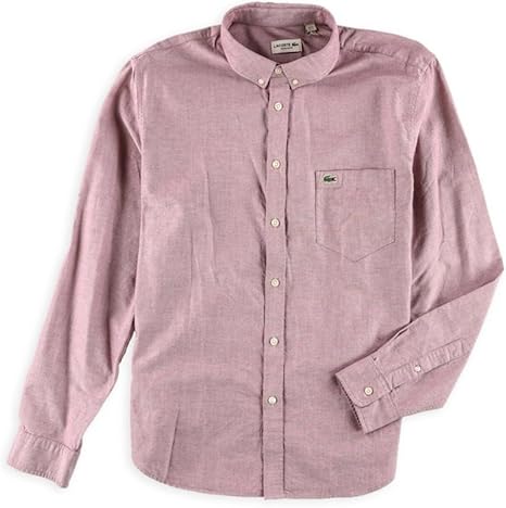 Amazon ラコステメンズ長袖オックスフォードシャツ カラー ホワイト Tシャツ カットソー 通販