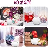 Erthree 2pcs Tealight Candle Holder Silicone Moulds for DIY Craft Decor view 3