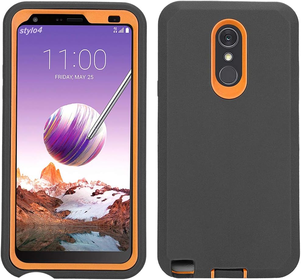 Best lg stylo 4 phone case orange