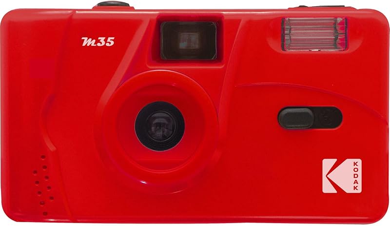 Kodak M35 DA00239 35mm Rechargeable Camera Red with Fixed Wide Lens