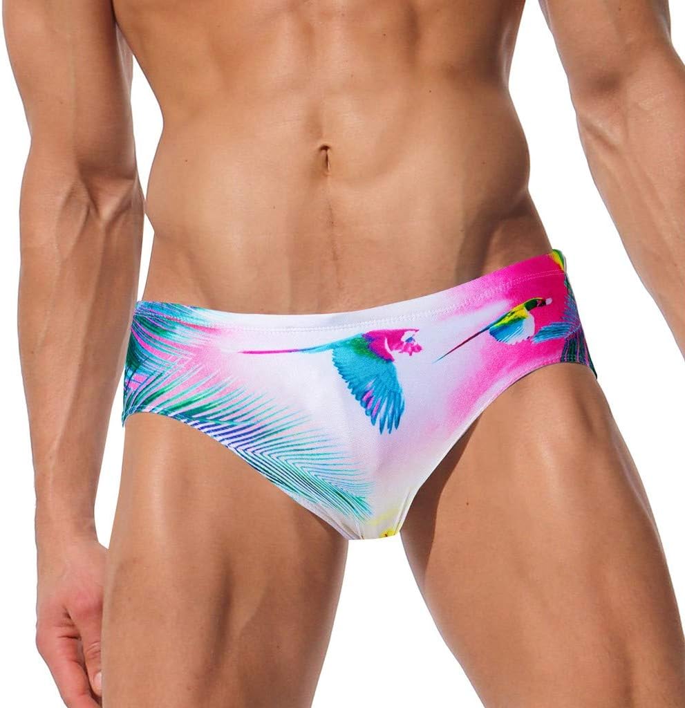 Men's Sexy Underwear Transparent See Through Shorts Hot Lip Print Underpants,Erotic Men Mesh Thong Underwear Underpants Men Slip Men Erotic Underwear Thong Strings