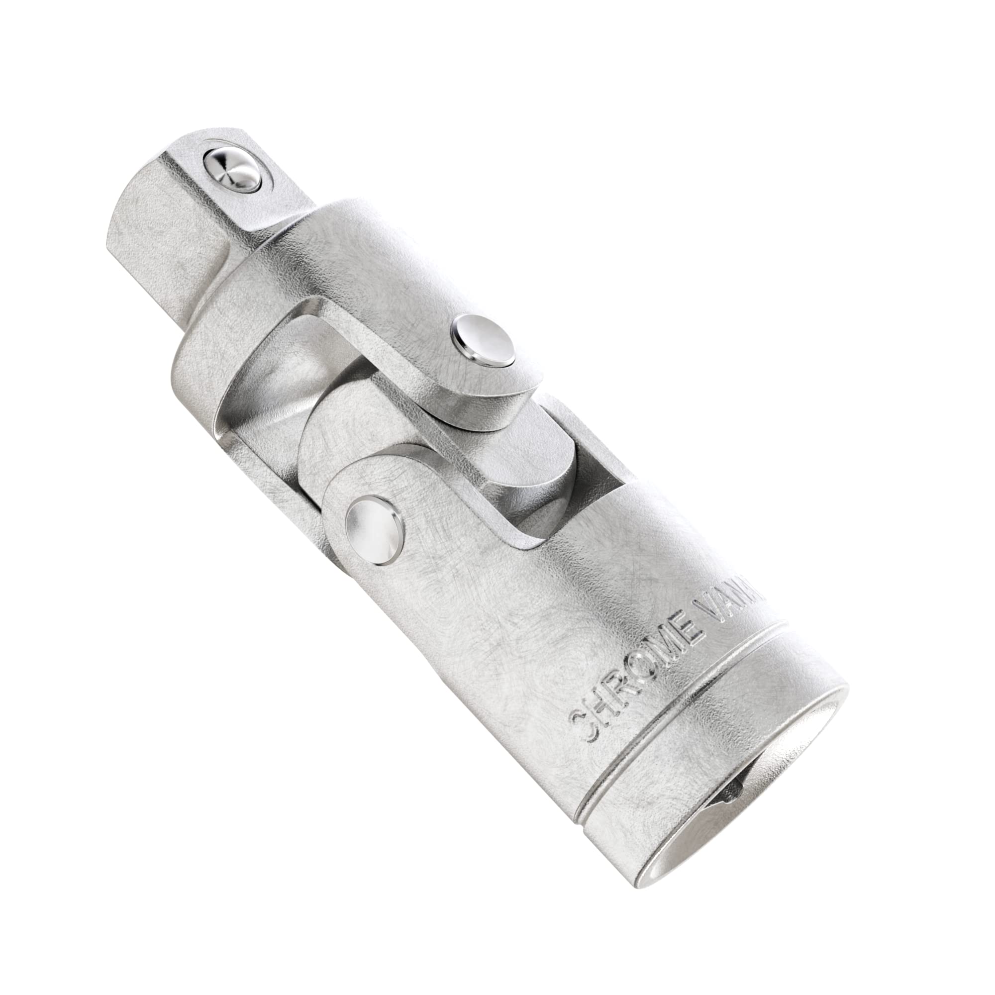 WIESEMANN 1893 Universal Cardan Joint 1/4 inch Double Square Drive with 6.3mm (1/4”) Drive | Chrome-Plated CV Steel | 80874