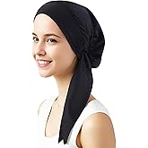 BELLESHOW Chemo Headwear Turbans for Women, Cancer Head Scarf, Headwear Coverings Caps, Head Wraps for Cancer Patients