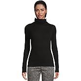 Elliott Lauren Women's Layering Long Sleeve Turtle Neck Knit Top