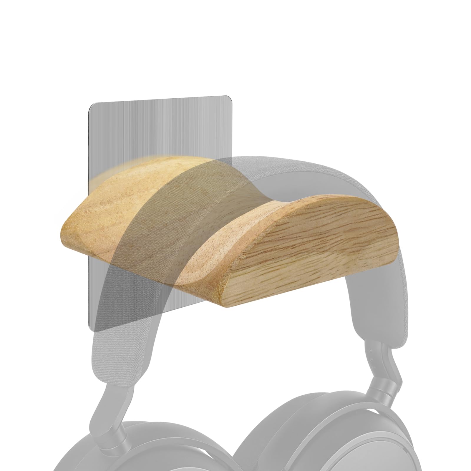 GEEKRIA Headphone Holder, Headphone Stand Wall Mount, Earphone Hook, Headsets Hanger Compatible with Apple AirPods Max, Sony WH-1000XM6, WH-1000XM5 Headphones