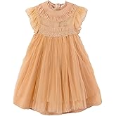 Colorful Childhood Girls Multi-Layer Tulle Lace Dress Princess Wedding Birthday Party Tutu Dress