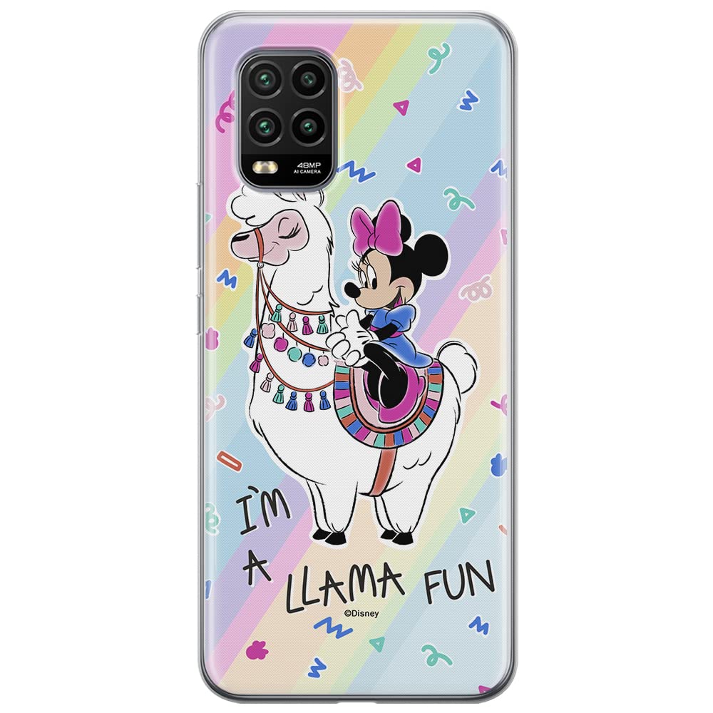 ERT GROUP mobile phone case for Xiaomi MI 10 LITE original and officially Licensed Disney pattern Minnie 049 optimally adapted to the shape of the mobile phone, case made of TPU