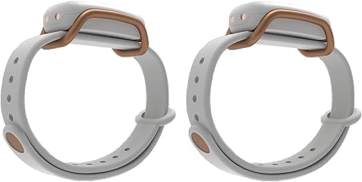 Amazon Com Bond Touch In White Pair Of Bracelets Gold Gold Loop Long Distance Connection Bracelets Home Audio Theater