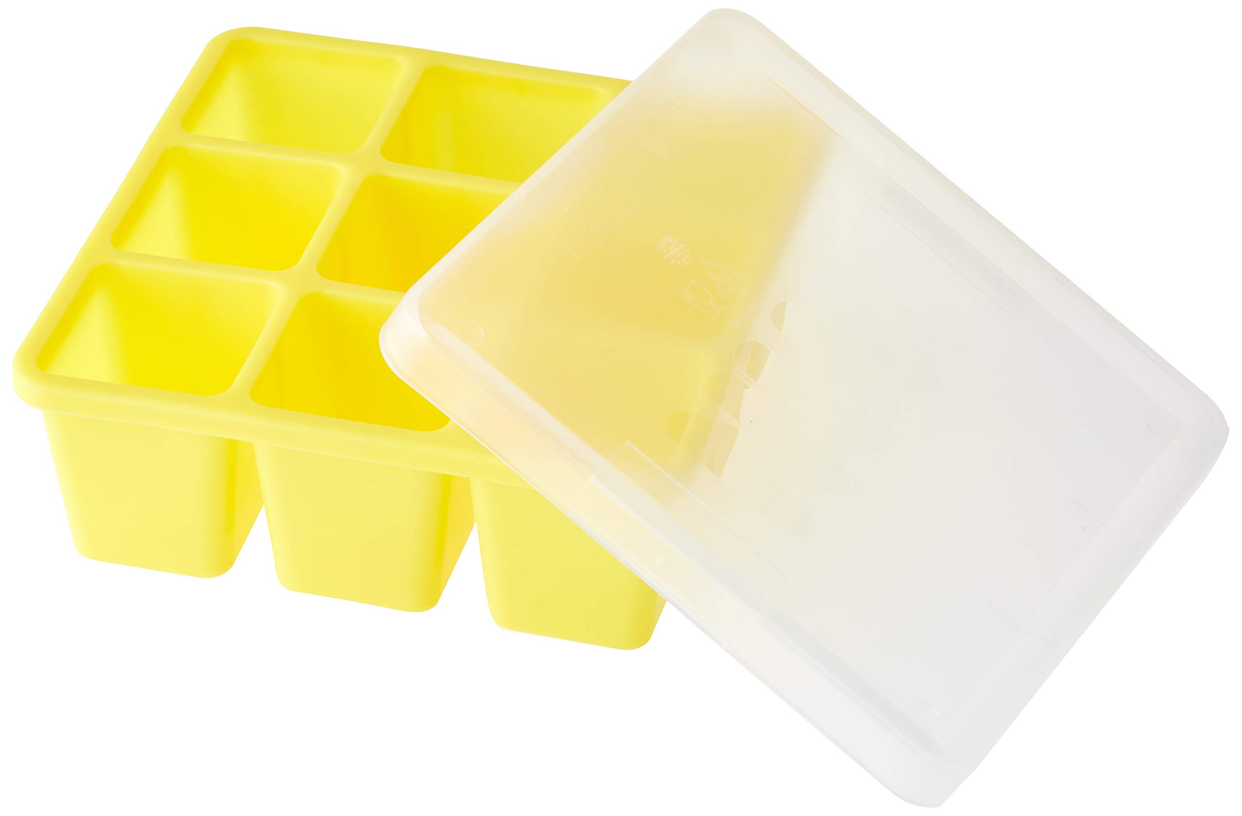 NUK Fresh Foods Freezer Tray | Weaning Pots for Freezing Baby Food | 60 ml Ice Cube Tray | 6+ Months | BPA-Free Silicone | Dishwasher Safe — image 1