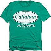 Popfunk Classic Tommy Boy Callahan Auto Parts Heather T Shirt & Stickers
