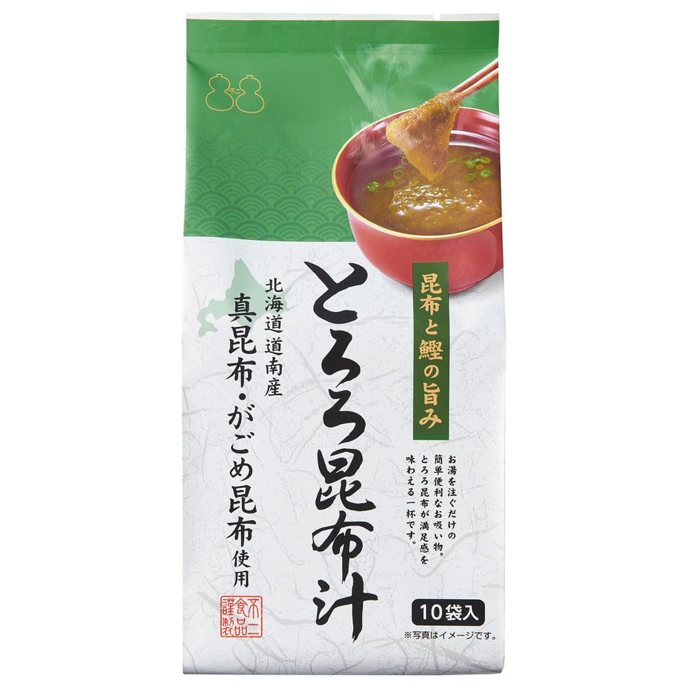 不二食品 とろろ昆布汁 10袋