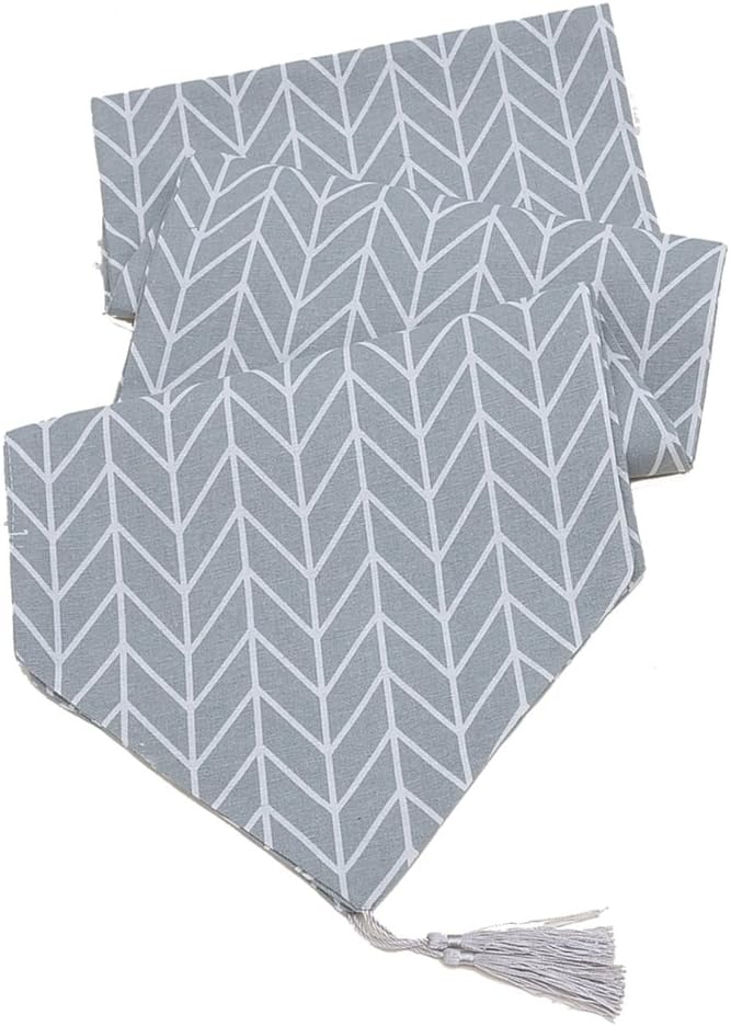 Best Grey And Yellow Table Runner