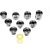 Bead Roller Forming Set 9 Dies 1 Polyurethane Roll Tipping 22mm shaft CR12