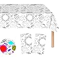 Amazon.com: 2 Pcs Planet Kids Coloring Paper Table cloth, Giant Coloring Poster Table Covers for ...