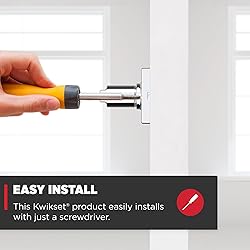 Kwikset Casey Dummy Door Handle, Single Sided Lever