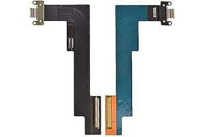 LEHANG USB Charging Port Dock Connector Flex Cable Replacement Compatible with iPad Air 4 / air 5 10.9 inch WiFi (not fit Cellular 4G Version) (White)