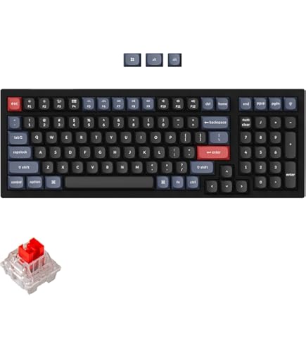 Amazon.com: Keychron K4 Pro 96% 佈局QMK/VIA 客製化無線機械