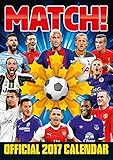 Match Football Official 2017 Calendar (Calendar 2017) by Danilo (2016-10-17) by