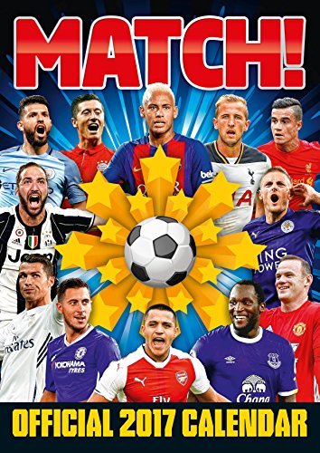 Match Football Official 2017 Calendar (Calendar 2017) by Danilo (2016-10-17) by 