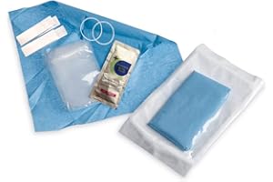 MEDISS Ultrasound Probe Cover - Latex-Free Sterile Disposable Clear, 5 in x 48 in, Individual Packaging (25)