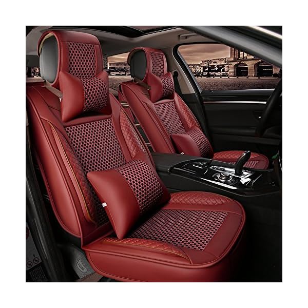 YZL-PU-Leather-Car-Seat-Cover-Cushions-Front-Rear-Full-Set-Suitable-for-year-round-use