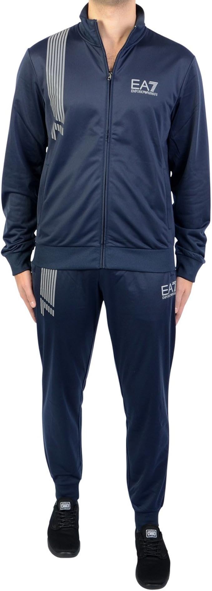 ea7 emporio armani core id tracksuit navy