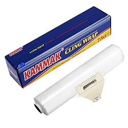KAMMAK Plastic Food Wrap with Slide Cutter Kitchen
