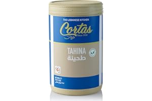 CORTAS Premium Lebanese Tahini 2 Pound All Natural Sesame Paste
