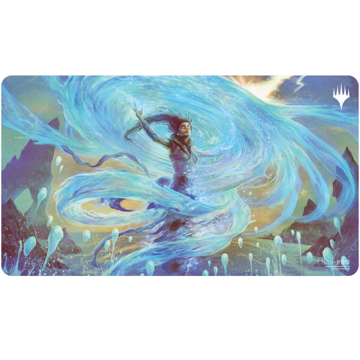 Ultra PRO - Modern Horizons 3 Playmat Blue-2 for Magic: The Gathering, Premium Quality Collectible Card Protection Enhanced Gaming Gear Accessories