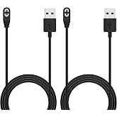 AWINNER 2 Pack Compatible for Shokz Charging Cable,Magnetic Charger Cord Compatible for Aftershokz Aeropex AS800,Shokz OpenRun Pro,OpenRun,OpenRun Mini,OpenComm Bone Conduction Headphones