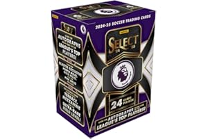 2024–25 Panini Select English Premier League Blaster Box – EPL Soccer Trading Cards – Blaster-Exclusive Parallels, Rookies & Inserts – Official Panini Retail Set