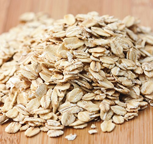 Kauffmanâ€™s Fruit Farm Old Fashioned Regular Rolled Oats, Use these oats to make cookies, breads and heart healthy granolaâ€™s or Serve as a hot breakfast meal, Reusable Bulk 5lb. Bag (Pack of 2)