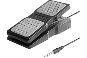 Artesia AP-EX Universal Expression Pedal with Polarity Switch and Non-Slip Surface for Keyboards,MIDI Controllers, Synthesizers, and Guitar Effects Pedals