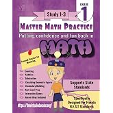 Master Math Practice: 1st Grade: Study 1-3