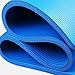 IFLYING High Density Anti-Tear Exercise Yoga Mat with Carrying Strap, Blue