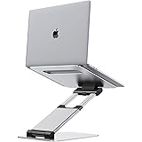Nulaxy Laptop Stand, Ergonomic Sit to Stand Laptop Holder Convertor, Adjustable Height from 2.1" to 13.8", Supports up to 22l