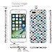 DOUJIAZ iPhone 7 Plus Case,iPhone 8 Plus Case,Flashing Mermaid Scale Pattern Hybrid Hard Back Soft TPU Raised Edge Shock Absorption Protective Case for iPhone 7 Plus/8 Plus