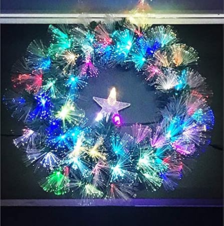 Immagini Di Natale Glitter.Cczxfcc Decorazioni Natalizie Glitter Scintillante In Fibra Di Natale Ghirlanda Di Scena Vetrina 60 Cm Amazon It Casa E Cucina